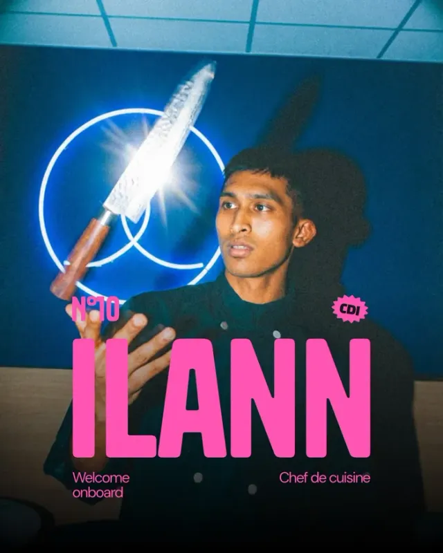 Bienvenue à Ilann, chef de cuisine de notre studio