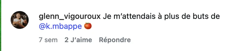 Commentaire d’internaute — campagne Savéol
