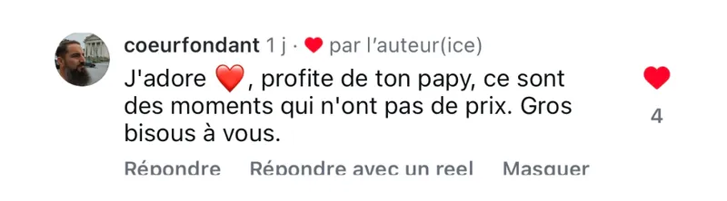 Commentaire d’internaute — campagne Magasin Vert